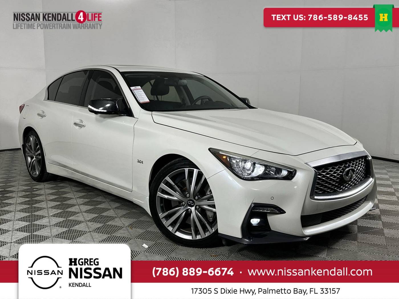 2019 INFINITI Q50 3.0t SPORT — Sedan — 47,182 mi — Palmetto Bay, FL