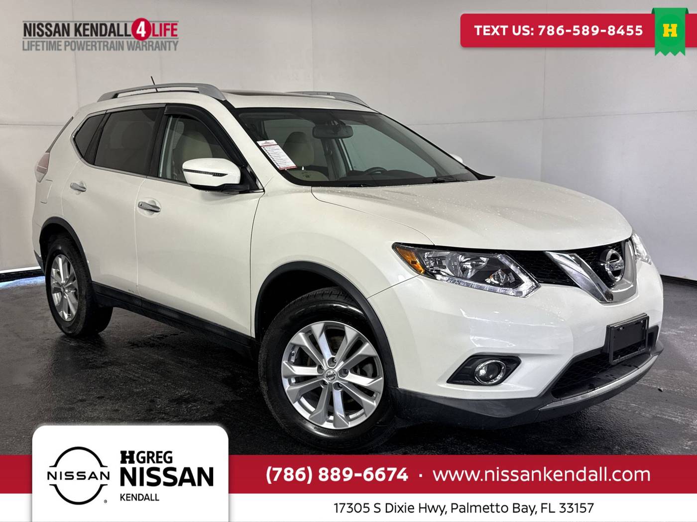 2016 Nissan Rogue SV — SUV — 79,106 mi — Palmetto Bay, FL