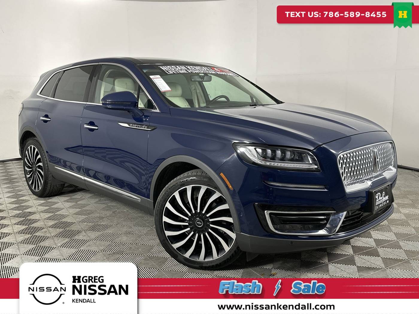2019 Lincoln Nautilus Black Label — SUV — 69,405 mi — Palmetto Bay, FL