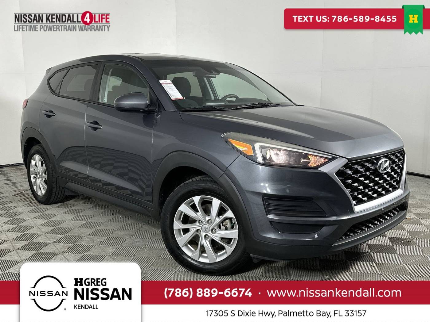 2019 Hyundai Tucson SE — SUV — 69,252 mi — Palmetto Bay, FL