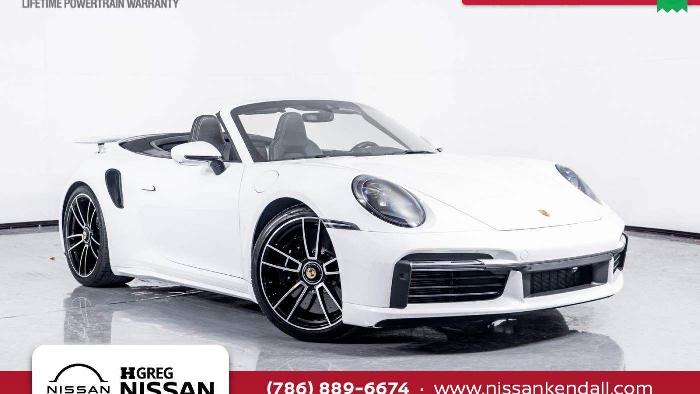 2021 Porsche 911 Turbo S — Convertible — 7,151 mi — Palmetto Bay, FL