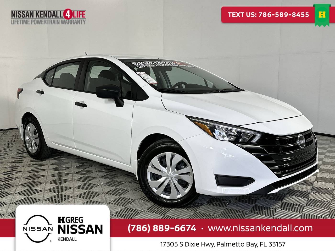 2025 Nissan Versa S — Sedan — 4,260 mi — Palmetto Bay, FL