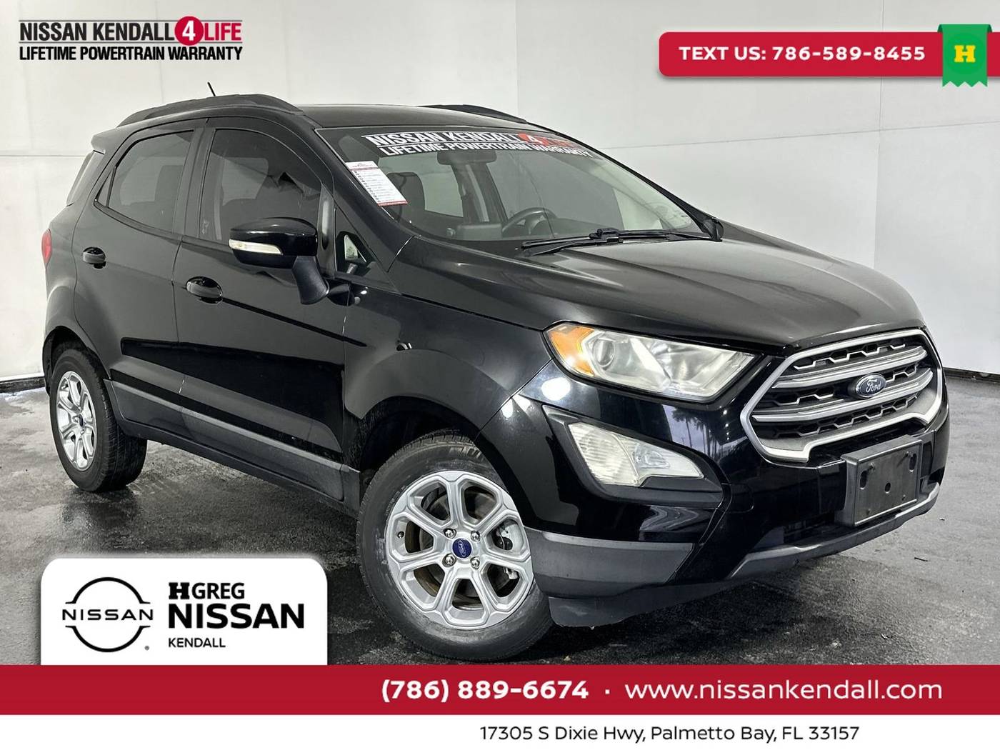 2018 Ford EcoSport SE — SUV — 56,615 mi — Palmetto Bay, FL