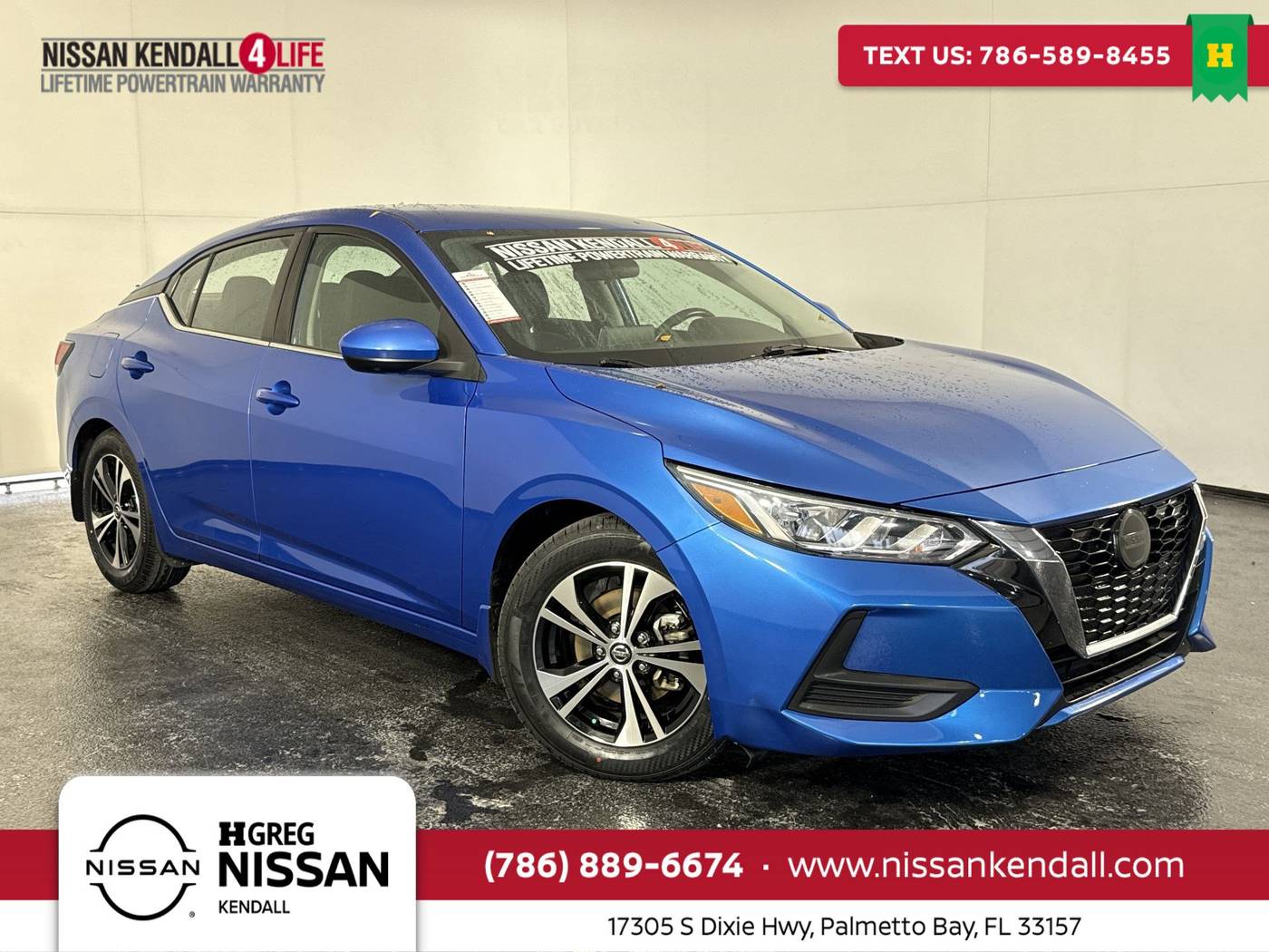 2021 Nissan Sentra SV — Sedan — 31,278 mi — Palmetto Bay, FL