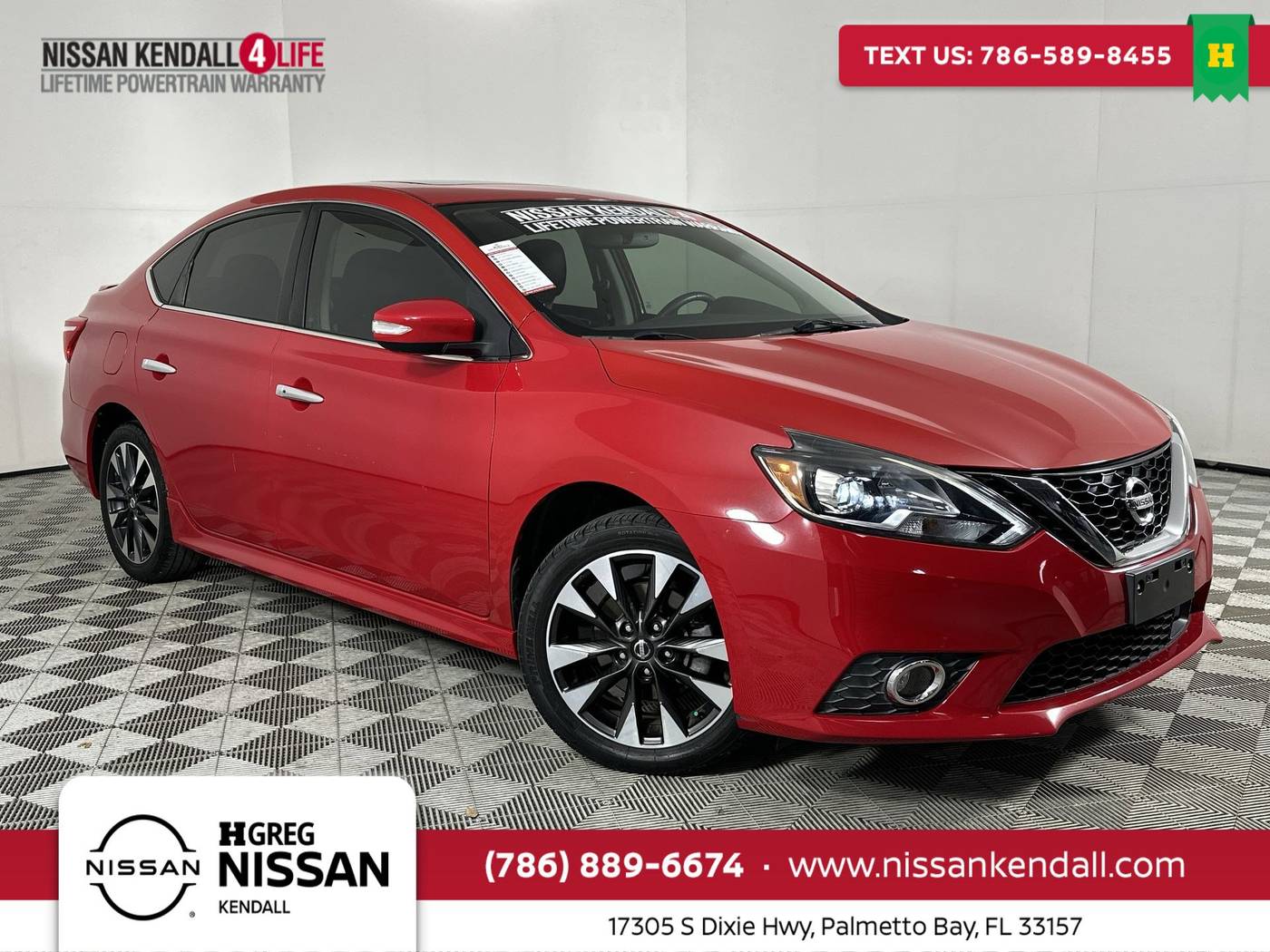2016 Nissan Sentra SR — Sedan — 53,280 mi — Palmetto Bay, FL