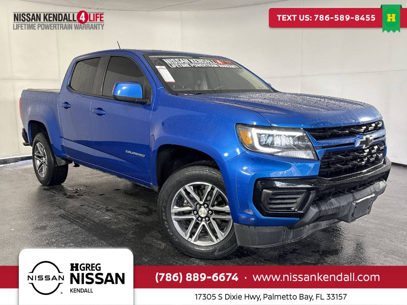 2021 Chevrolet Colorado WT — Pickup Truck — 44,032 mi — Palmetto Bay, FL