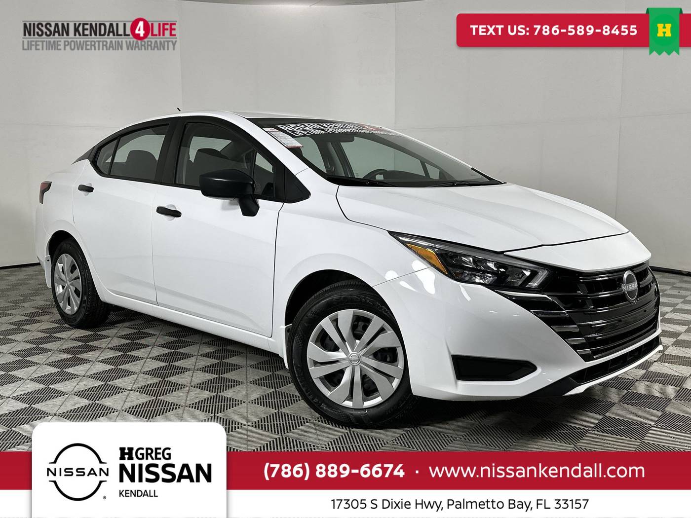 2025 Nissan Versa S — Sedan — 1,293 mi — Palmetto Bay, FL