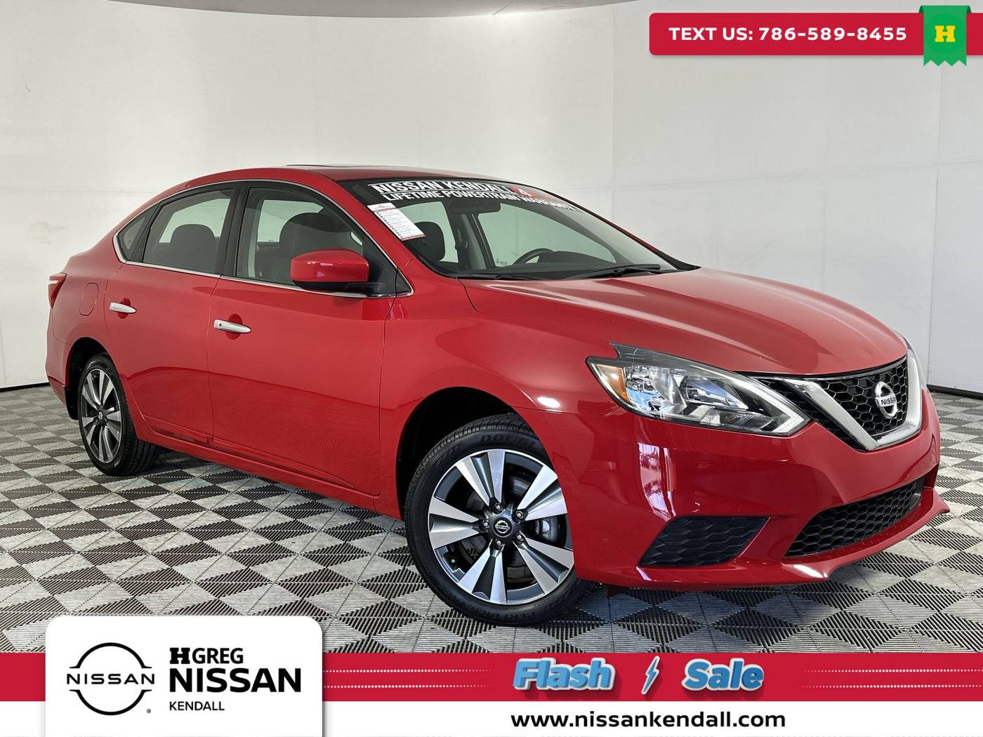 2019 Nissan Sentra SV — Sedan — 84,566 mi — Palmetto Bay, FL