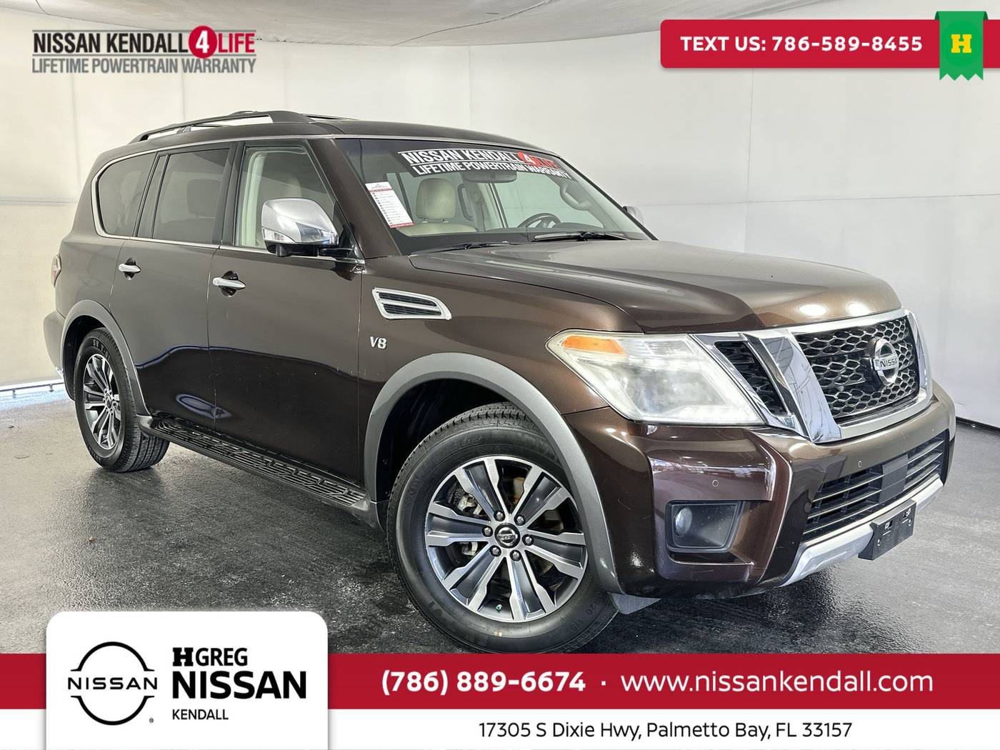 2017 Nissan Armada SL — SUV — 82,028 mi — Palmetto Bay, FL