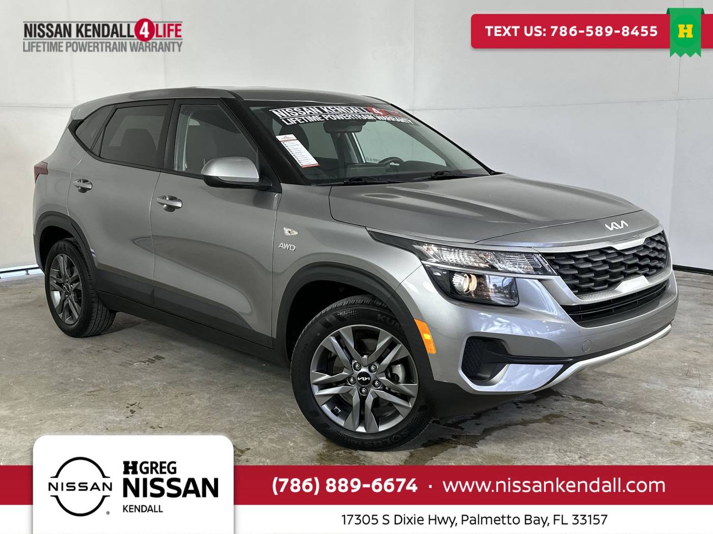 2022 Kia Seltos LX — SUV — 40,615 mi — Palmetto Bay, FL