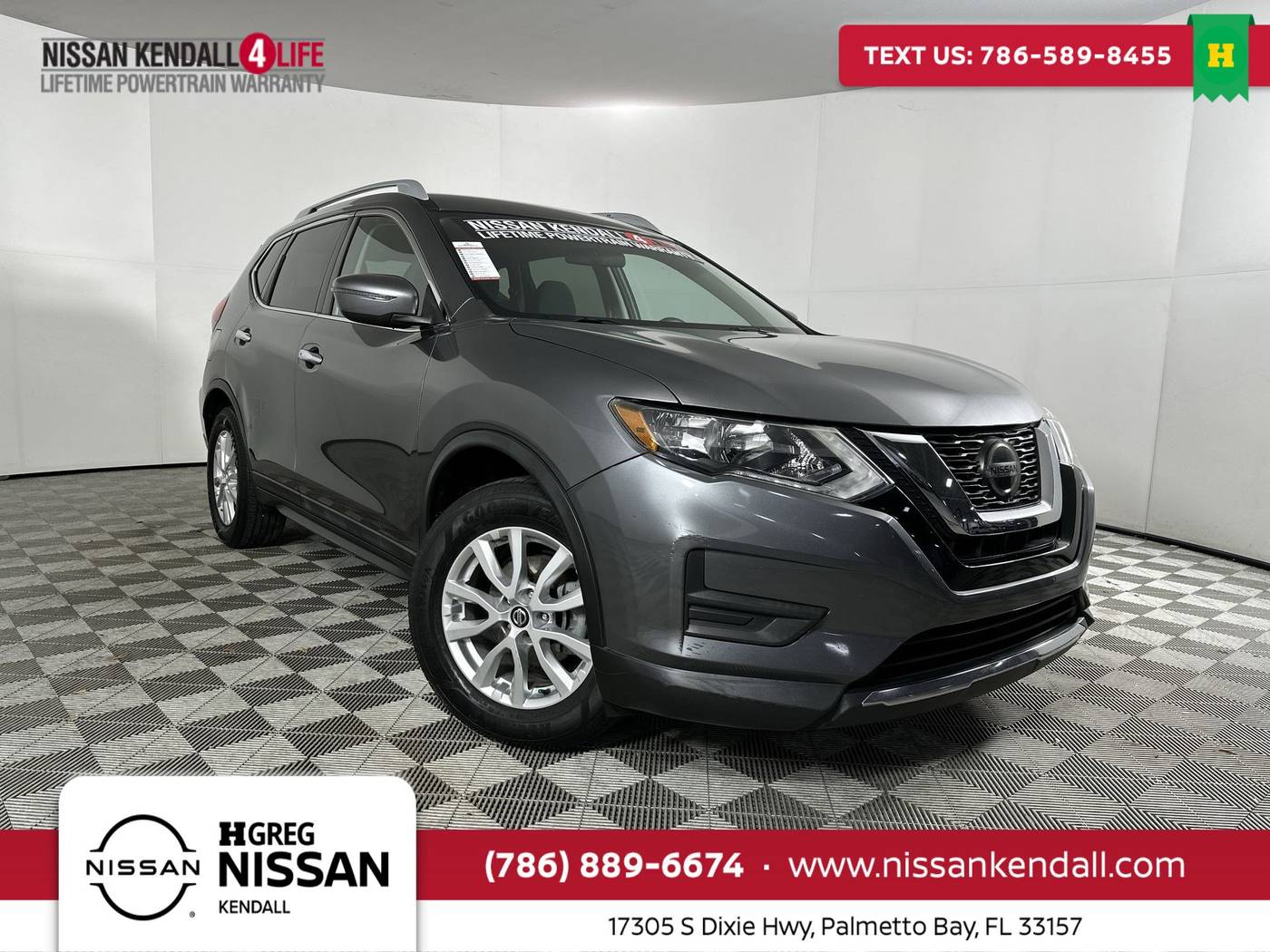 2018 Nissan Rogue SV — SUV — 55,092 mi — Palmetto Bay, FL