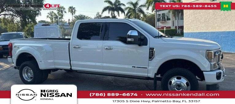 2022 Ford Super Duty F-350 Platinum — Pickup Truck — 12,995 mi — Palmetto Bay, FL