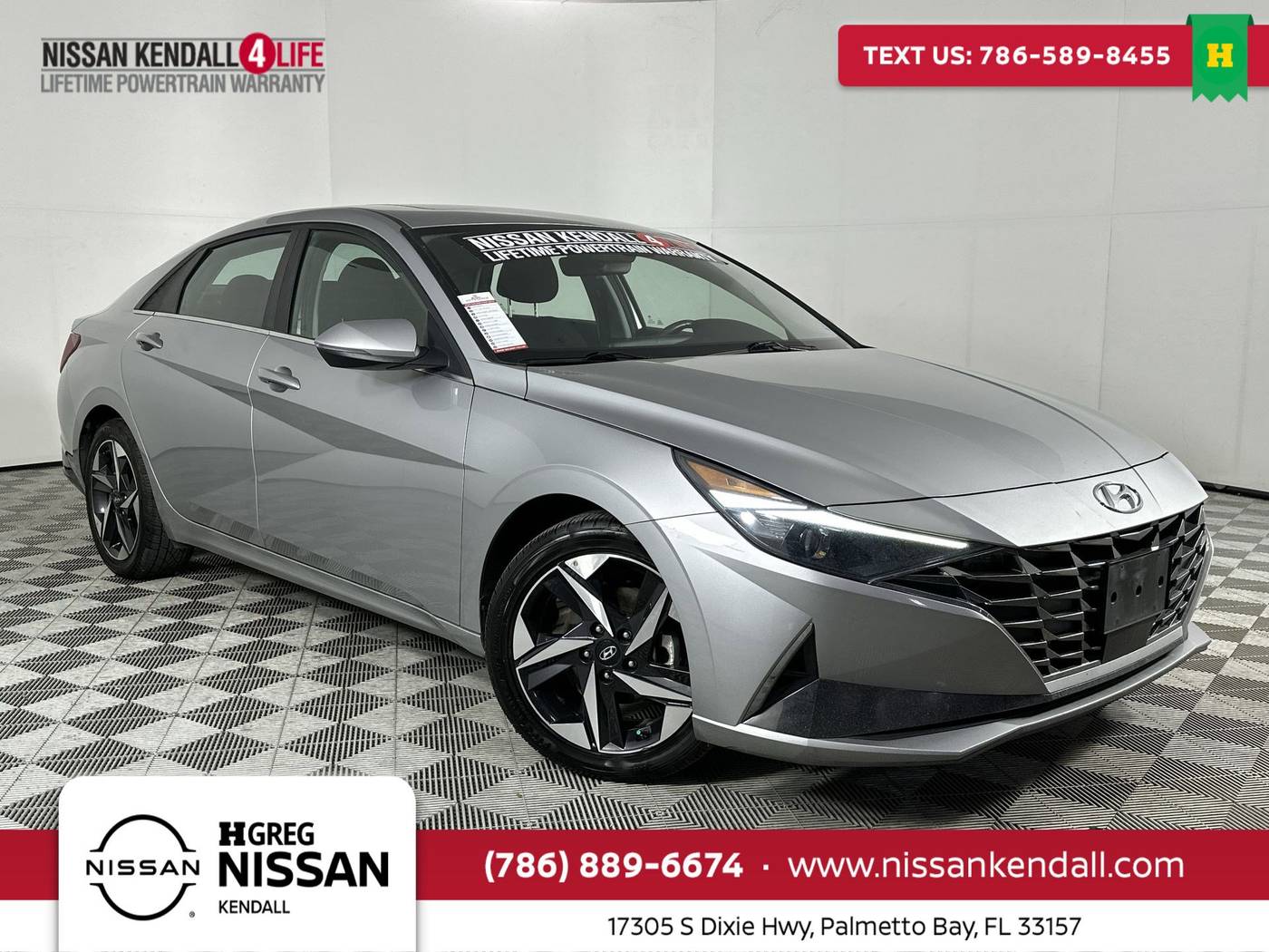 2021 Hyundai Elantra SEL — Sedan — 82,361 mi — Palmetto Bay, FL
