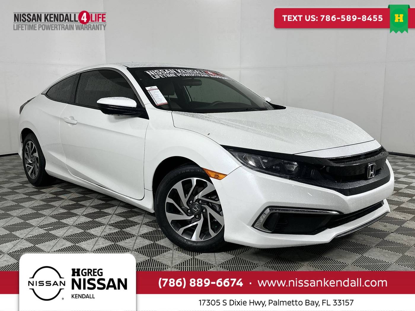 2020 Honda Civic LX — Coupe — 28,943 mi — Palmetto Bay, FL