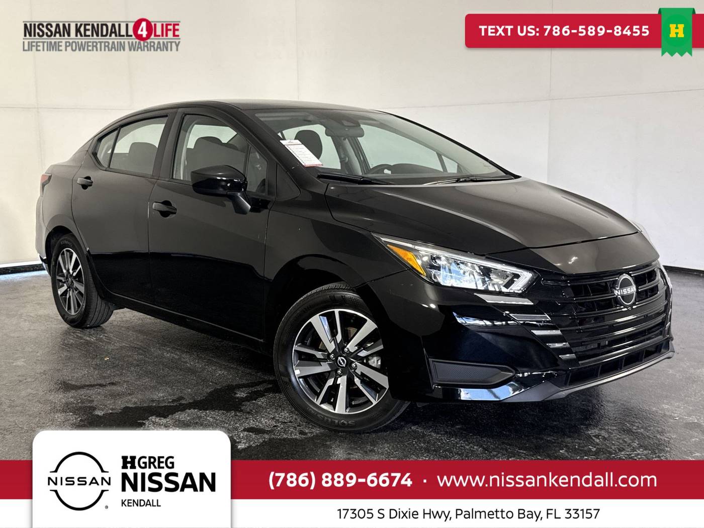 2025 Nissan Versa SV — Sedan — 10,704 mi — Palmetto Bay, FL