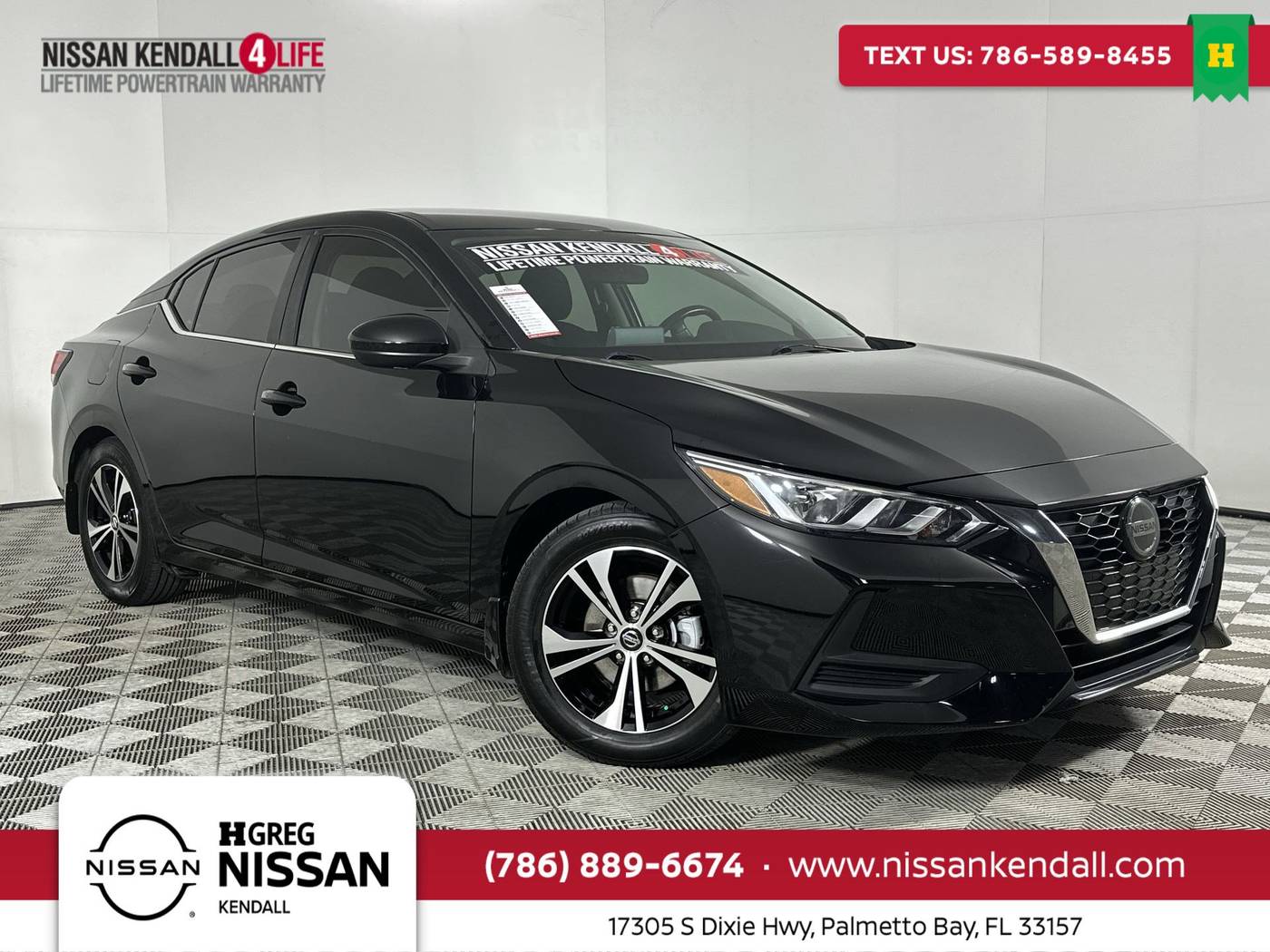 2021 Nissan Sentra SV — Sedan — 49,155 mi — Palmetto Bay, FL