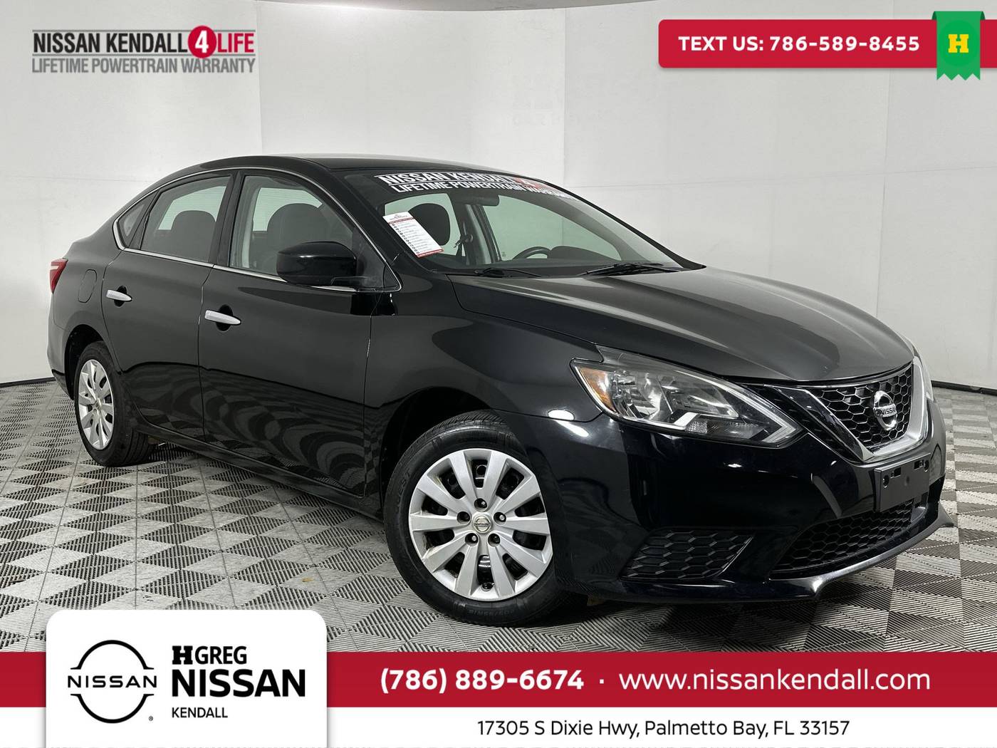 2019 Nissan Sentra S — Sedan — 76,395 mi — Palmetto Bay, FL