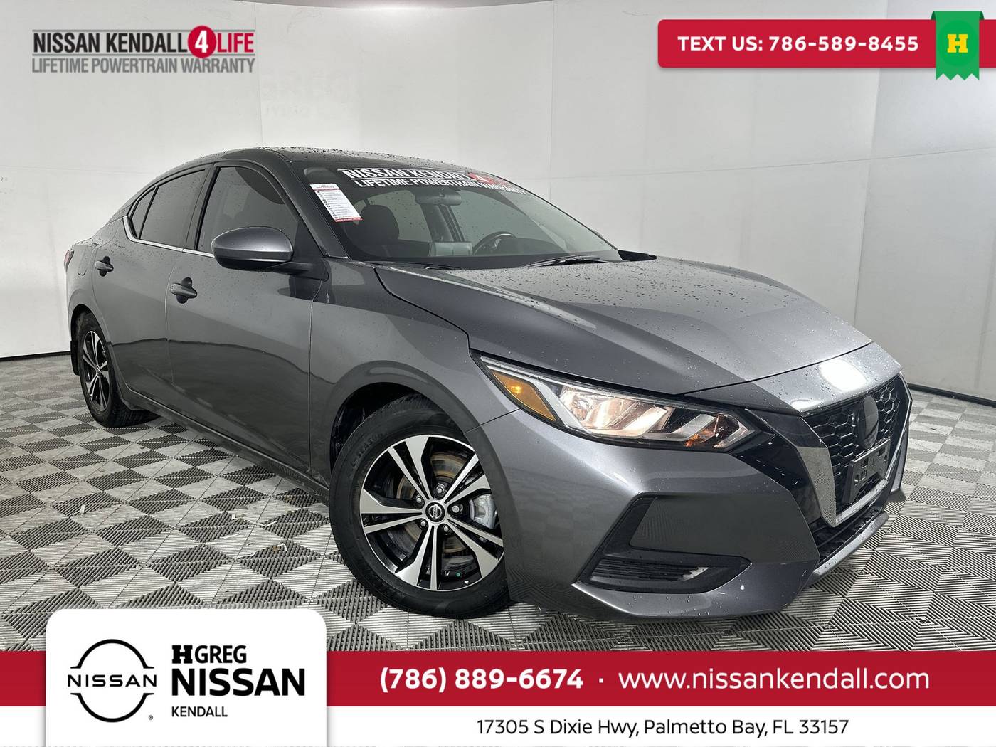 2022 Nissan Sentra SV — Sedan — 55,254 mi — Palmetto Bay, FL