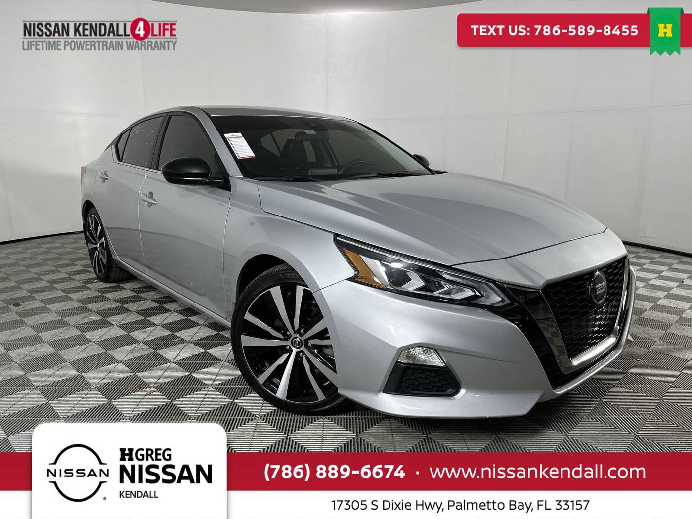 2021 Nissan Altima SR — Sedan — 52,262 mi — Palmetto Bay, FL
