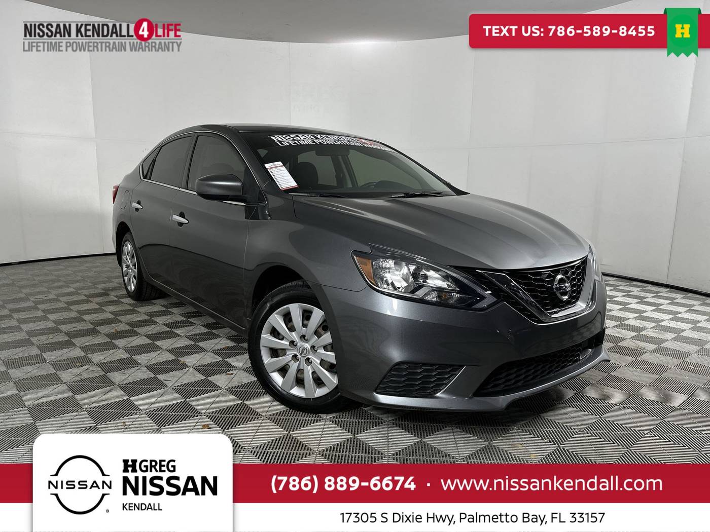 2019 Nissan Sentra S — Sedan — 57,871 mi — Palmetto Bay, FL