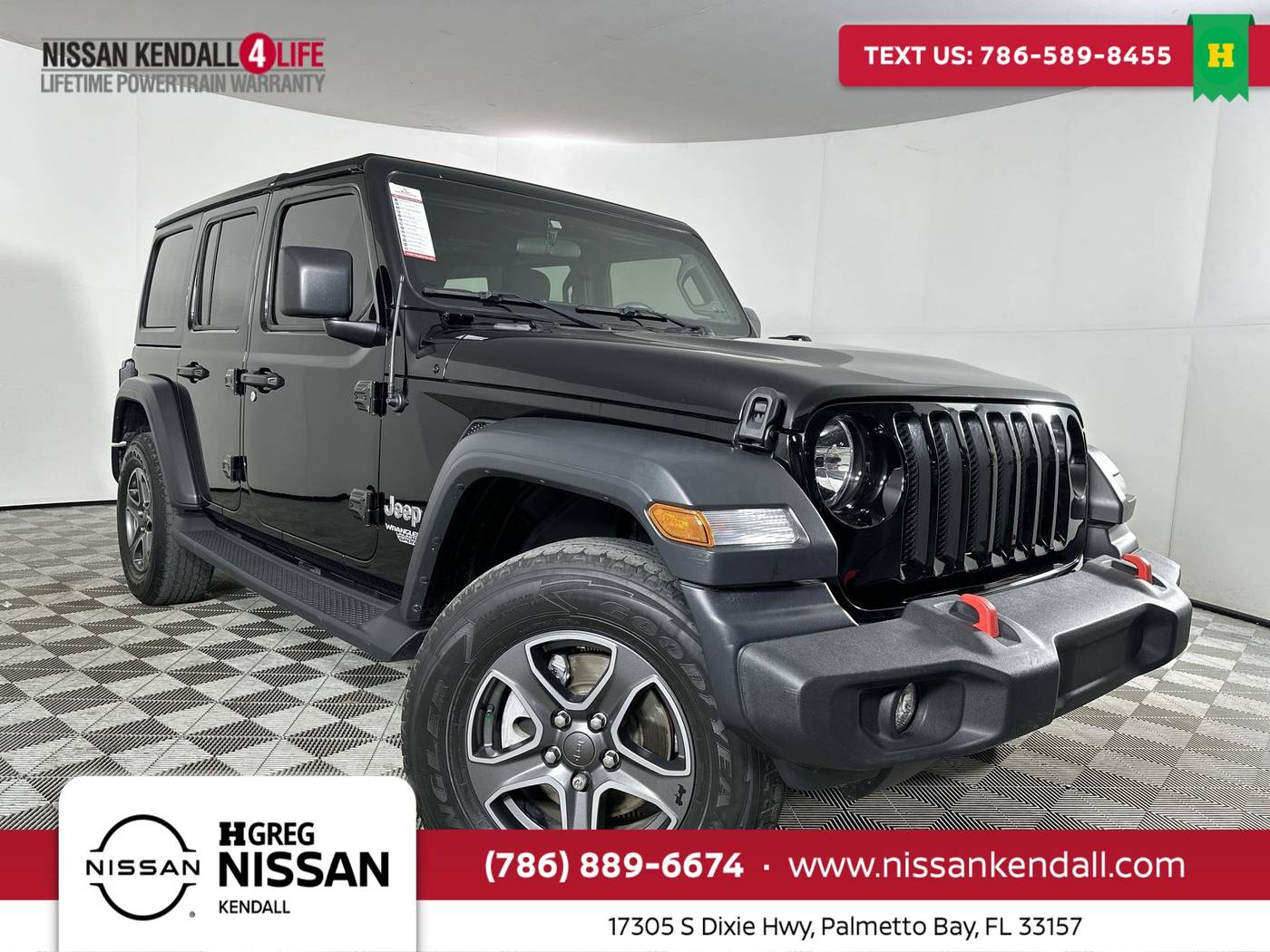 2018 Jeep Wrangler Sport S — SUV — 44,015 mi — Palmetto Bay, FL