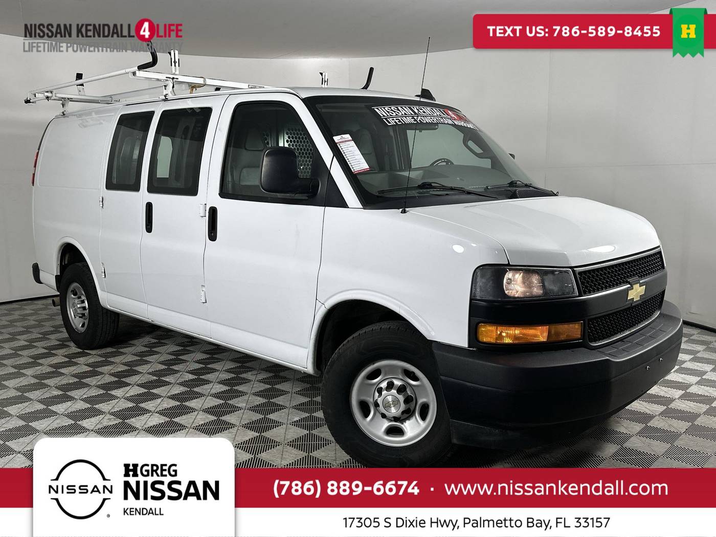 2020 Chevrolet Express Cargo Van Base — Cargo Van — 76,143 mi — Palmetto Bay, FL