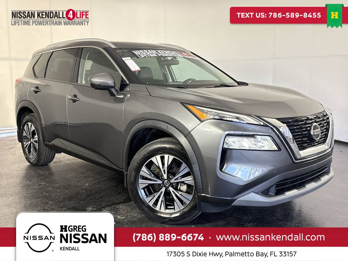 2021 Nissan Rogue SV — SUV — 27,195 mi — Palmetto Bay, FL