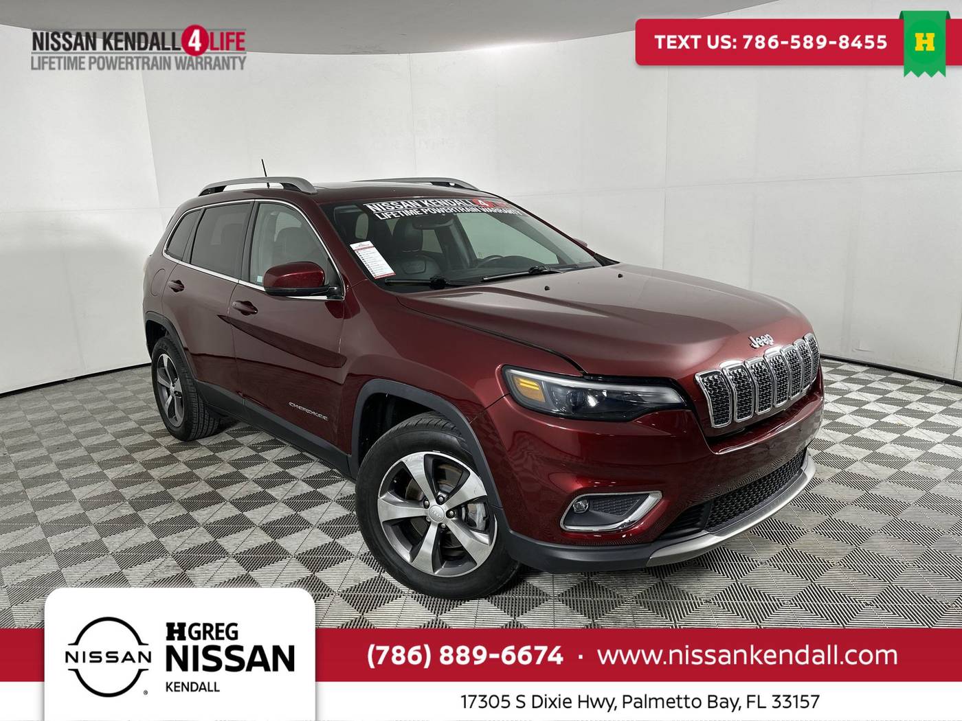 2020 Jeep Cherokee Limited — SUV — 19,782 mi — Palmetto Bay, FL