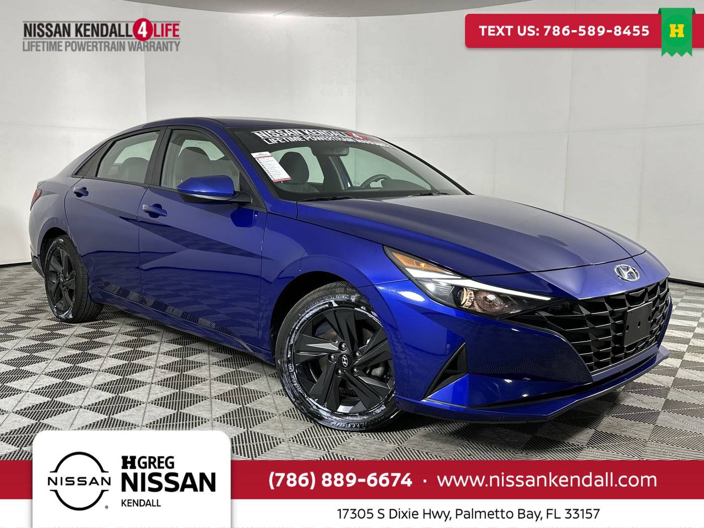 2021 Hyundai Elantra SEL — Sedan — 46,579 mi — Palmetto Bay, FL