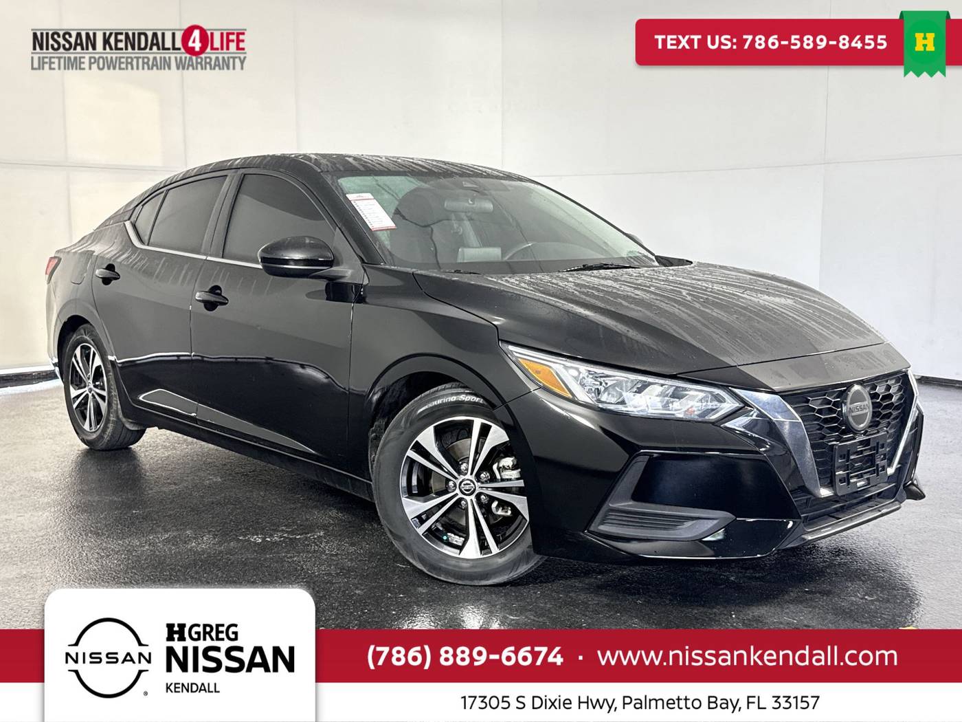 2021 Nissan Sentra SV — Sedan — 86,787 mi — Palmetto Bay, FL