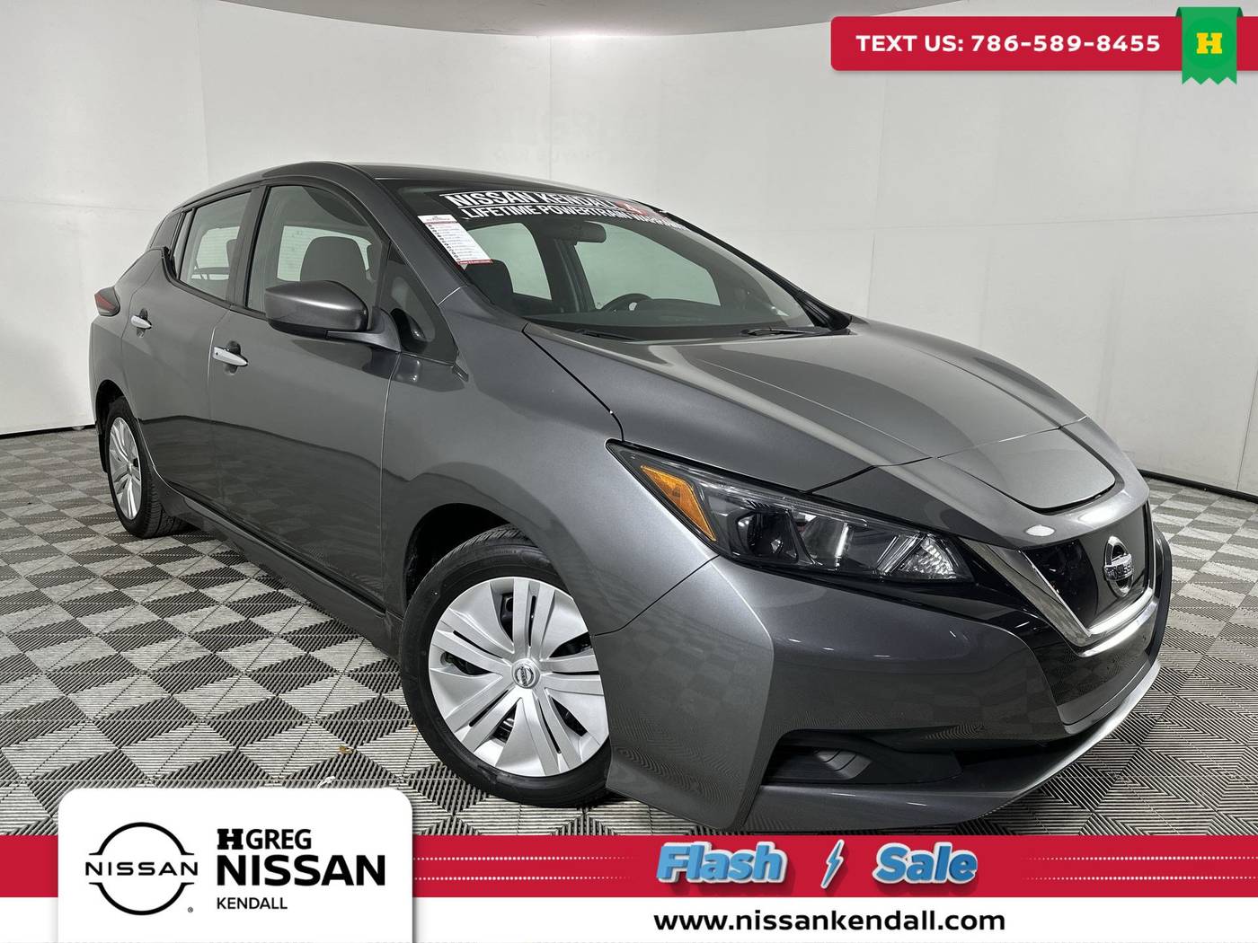 2021 Nissan LEAF S — Hatchback — 33,787 mi — Palmetto Bay, FL