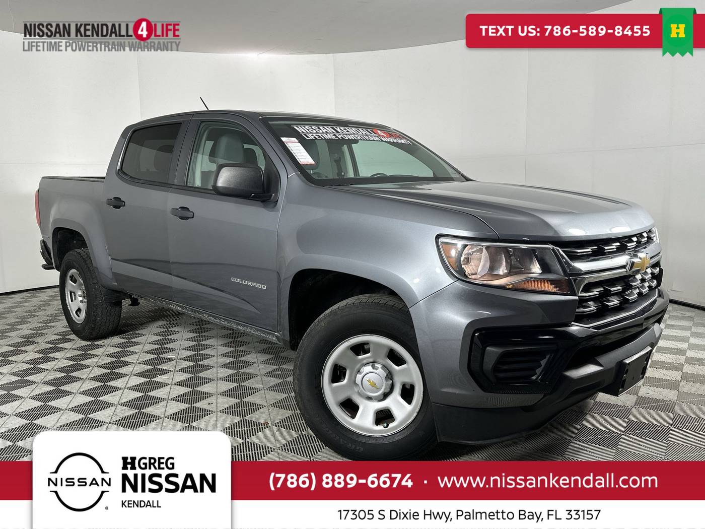 2021 Chevrolet Colorado WT — Pickup Truck — 76,449 mi — Palmetto Bay, FL