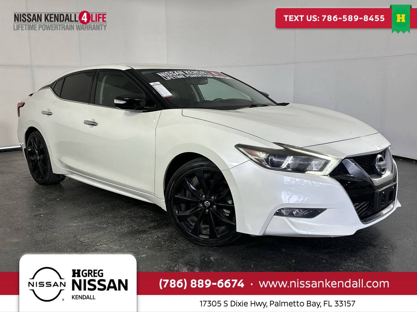 2017 Nissan Maxima SR — Sedan — 49,258 mi — Palmetto Bay, FL