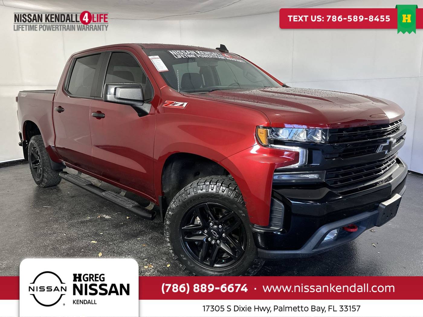 2021 Chevrolet Silverado 1500 LT Trail Boss — Pickup Truck — 30,960 mi — Palmetto Bay, FL