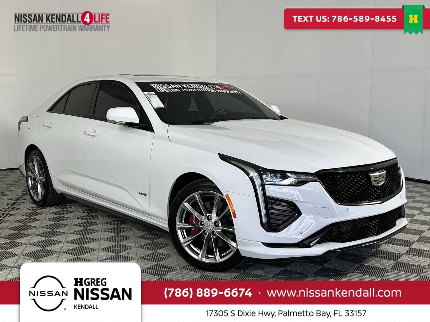 2023 Cadillac CT4-V Standard — Sedan — 11,953 mi — Palmetto Bay, FL