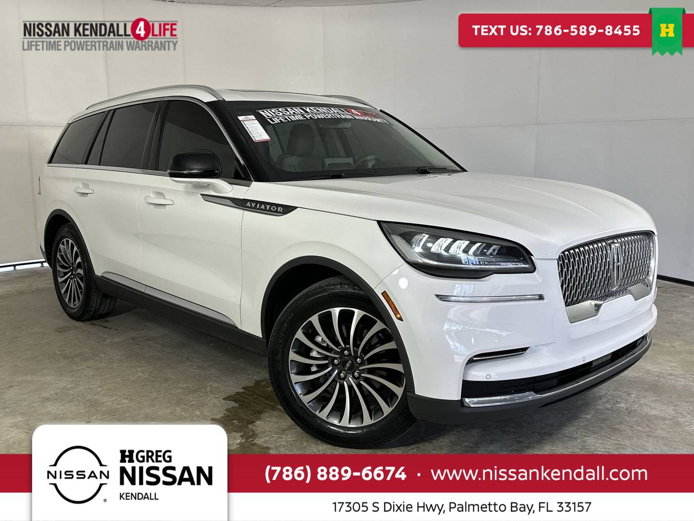 2022 Lincoln Aviator Standard — SUV — 47,701 mi — Palmetto Bay, FL