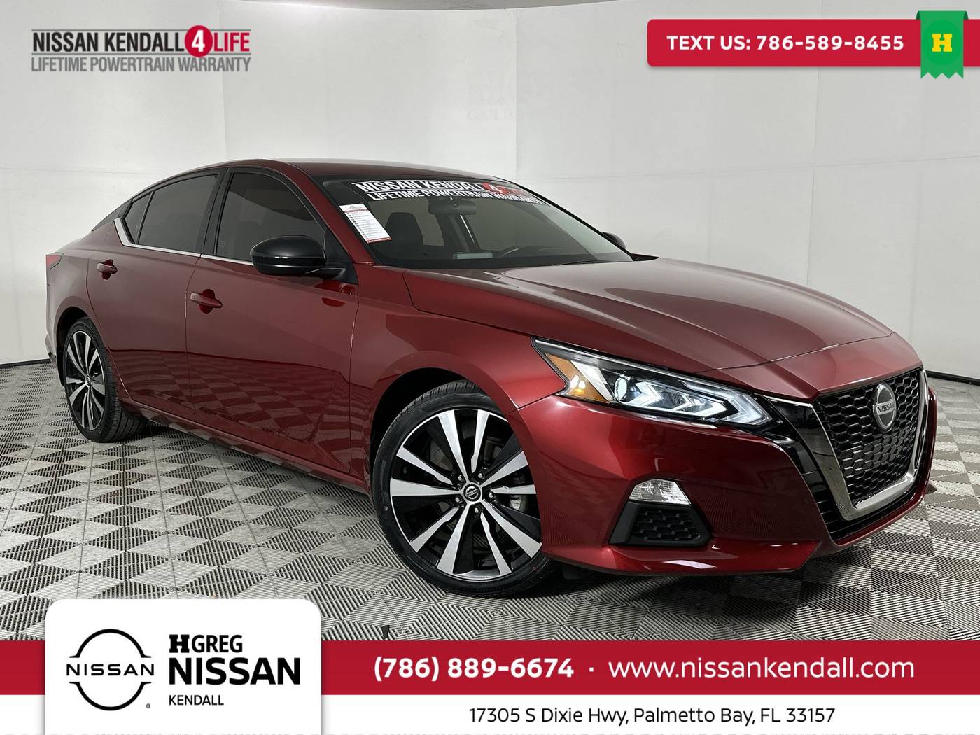 2021 Nissan Altima SR — Sedan — 25,262 mi — Palmetto Bay, FL