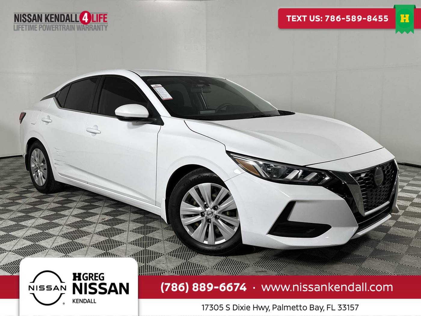 2021 Nissan Sentra S — Sedan — 57,848 mi — Palmetto Bay, FL