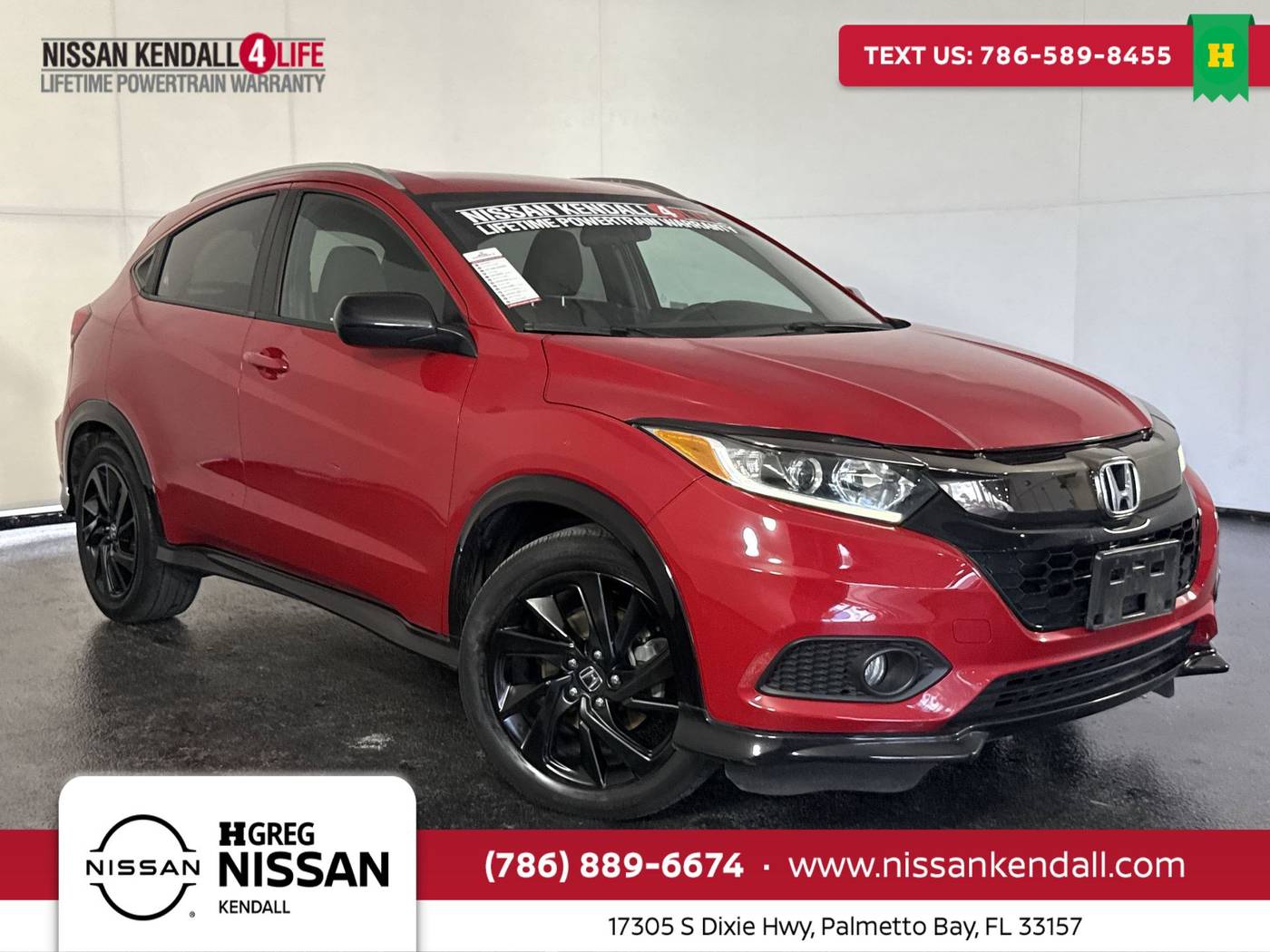 2021 Honda HR-V Sport — SUV — 52,666 mi — Palmetto Bay, FL