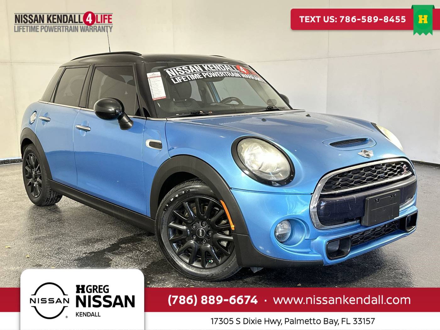 2017 MINI Hardtop Cooper S — Hatchback — 82,619 mi — Palmetto Bay, FL