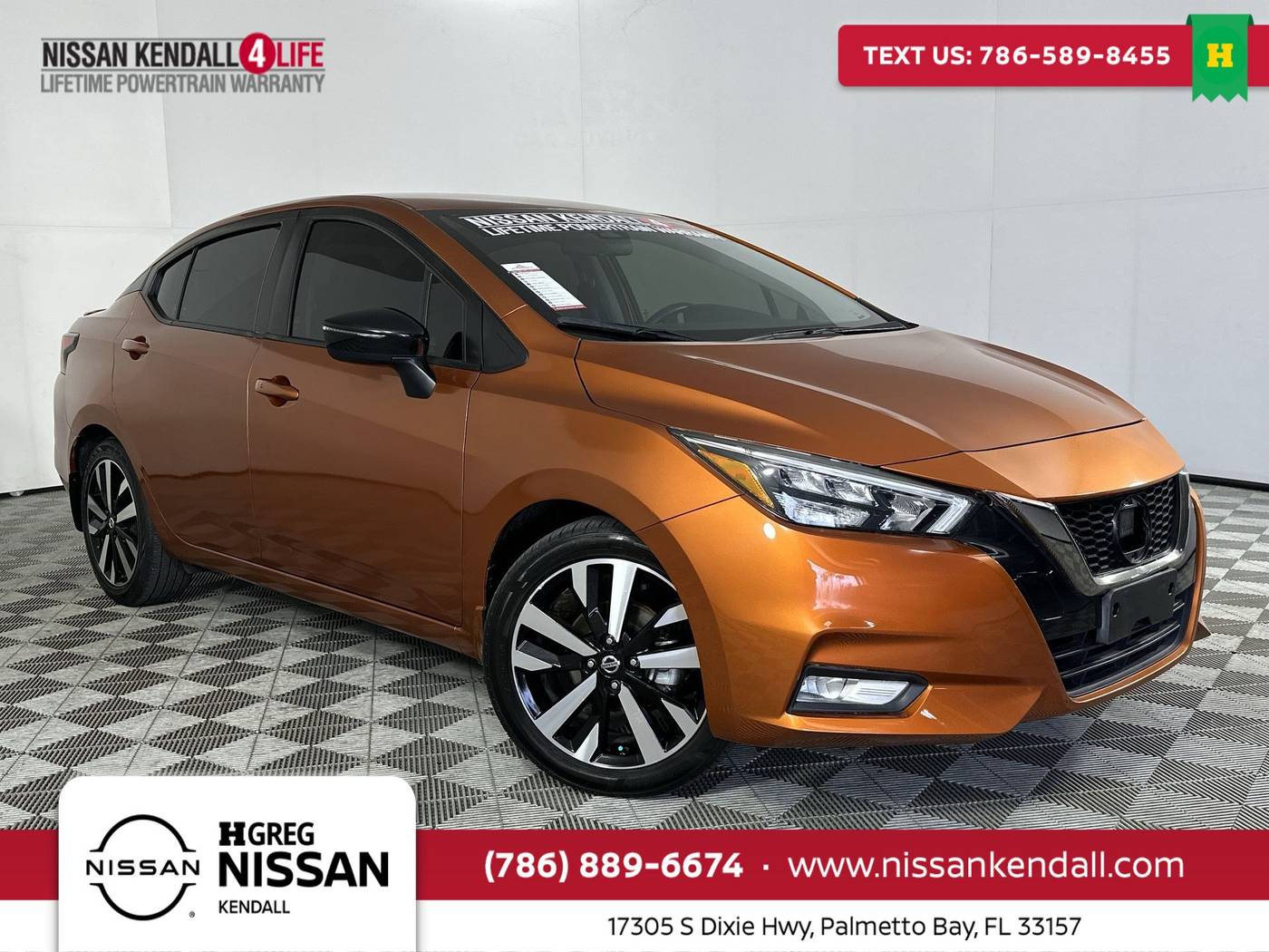2021 Nissan Versa SR — Sedan — 41,023 mi — Palmetto Bay, FL