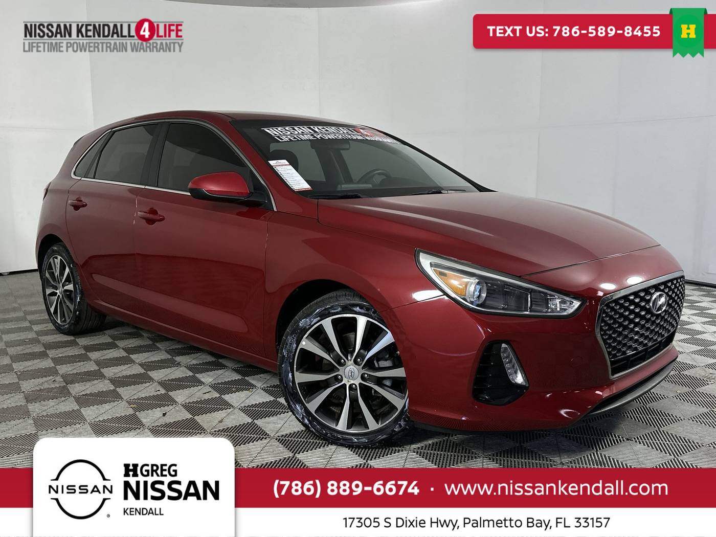 2018 Hyundai Elantra GT — Hatchback — 82,608 mi — Palmetto Bay, FL