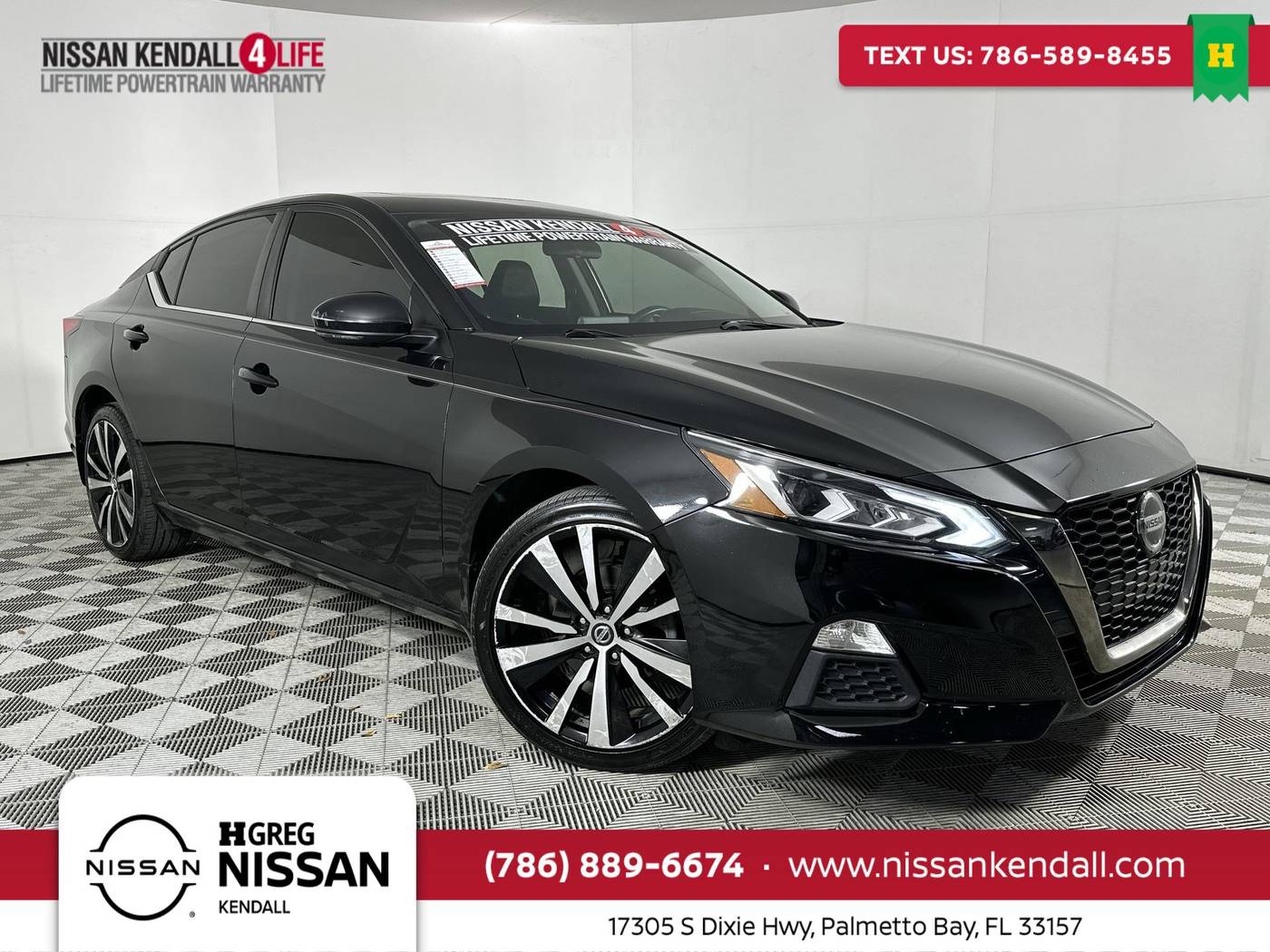 2019 Nissan Altima SR — Sedan — 87,053 mi — Palmetto Bay, FL