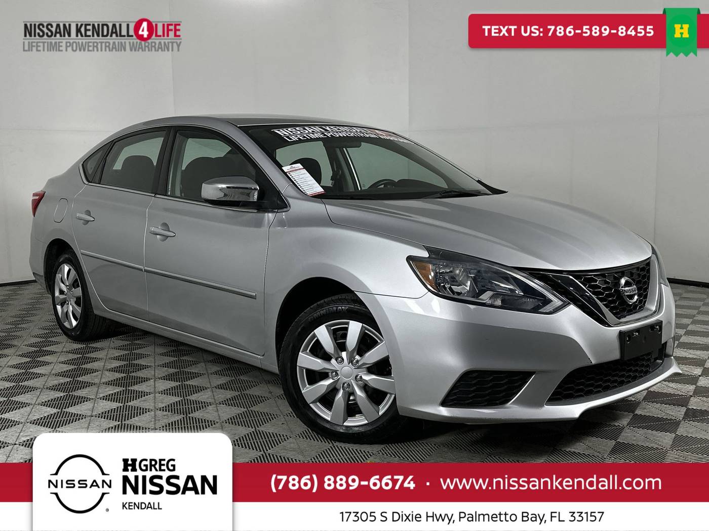 2018 Nissan Sentra S — Sedan — 65,375 mi — Palmetto Bay, FL