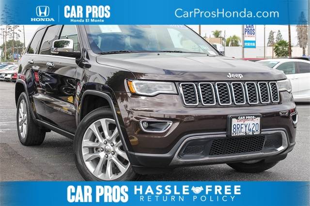 2017 Jeep Grand Cherokee Limited — SUV — 72,202 mi — El Monte, CA