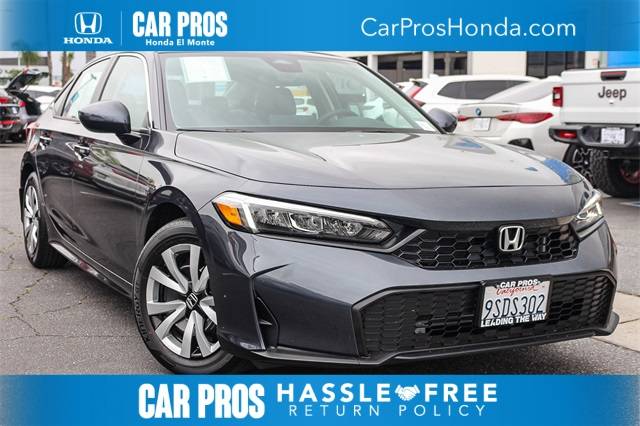 2025 Honda Civic LX — Sedan — 2,343 mi — El Monte, CA
