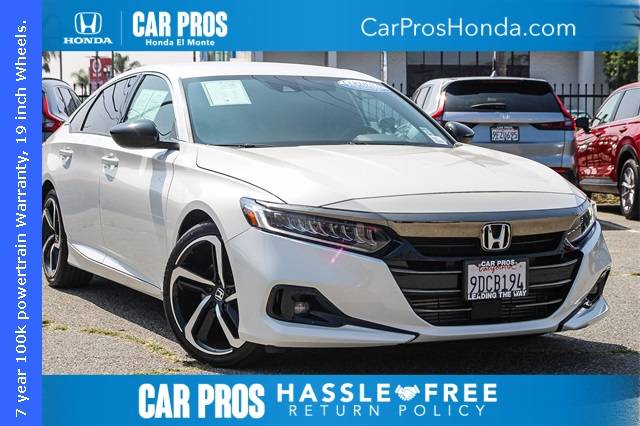 2022 Honda Accord Sport — Sedan — 34,500 mi — El Monte, CA