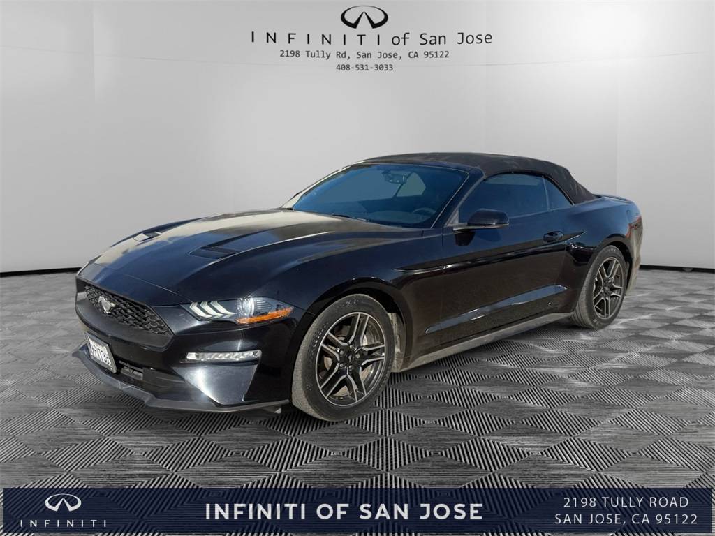 2018 Ford Mustang EcoBoost Premium — Convertible — 117,368 mi — San Jose, CA