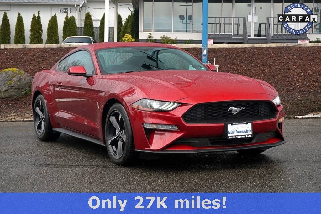 2018 Ford Mustang EcoBoost — Coupe — 27,774 mi — Tacoma, WA