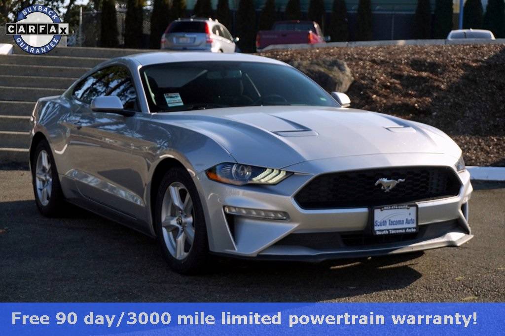 2018 Ford Mustang EcoBoost — Coupe — 58,218 mi — Tacoma, WA